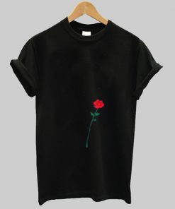 red rose t-shirt