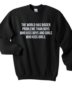 the world has bigger problem than boys tshirt