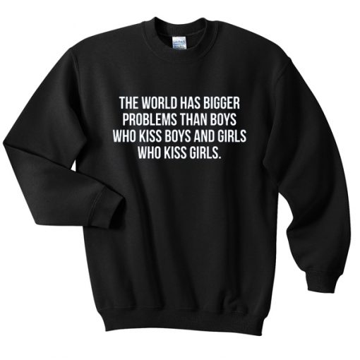 the world has bigger problem than boys tshirt