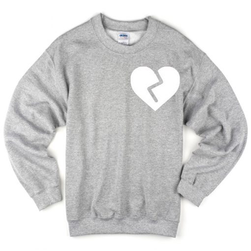 Broken heart Sweatshirt