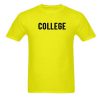 College tshirt