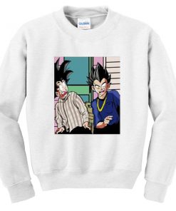 Goku and Vegeta Dab sweatshirt