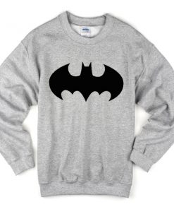 batman logo sweatshirt