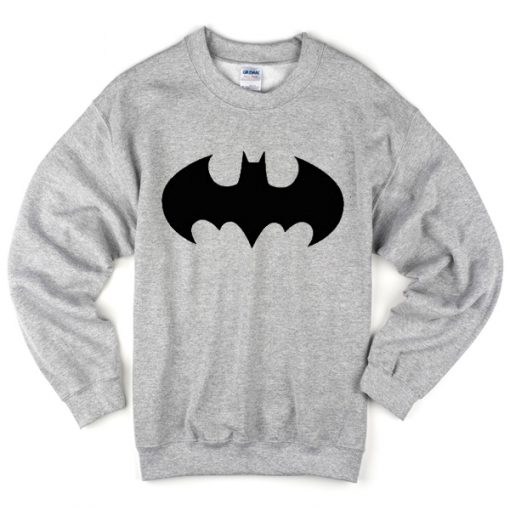 batman logo sweatshirt