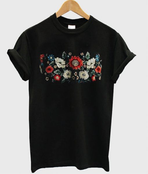 floral t-shirt