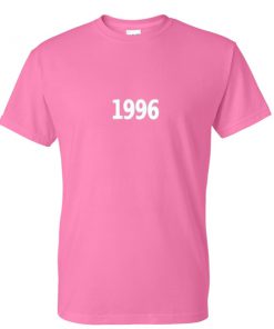 1996 pink tshirt