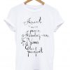 Contemporary French Quotes Tshirt