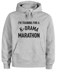 K drama marathon hoodie