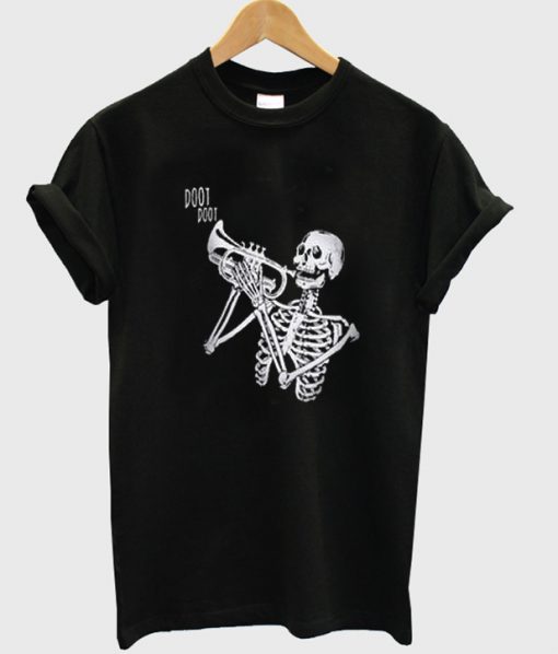 Skeleton Trumpet T-Shirt