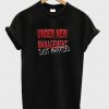 Under New Management Just Married T-shirt