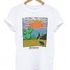 arizona art graphic t-shirt