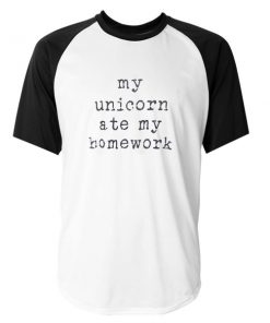 my unicorn ate my homework tshirt