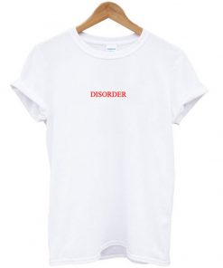 red disorder t-shirt
