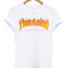 thrasher magazine fire t-shirt