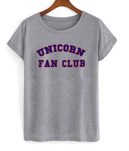 unicorn fan club t-shirt