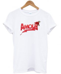 amour roses t-shirt