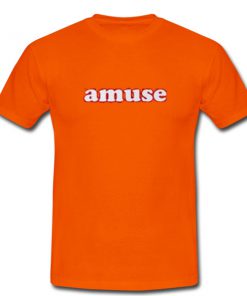 amuse font tshirt