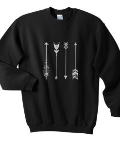 arrow art sweatshirt