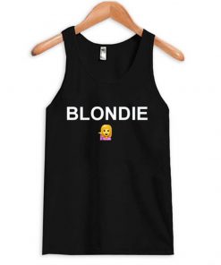 blondie emoji tanktop