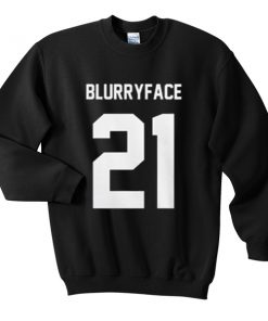 blurryface 21 sweatshirt