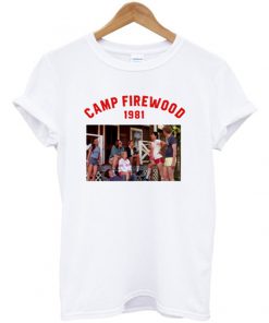 camp firewood 1981 t-shirt