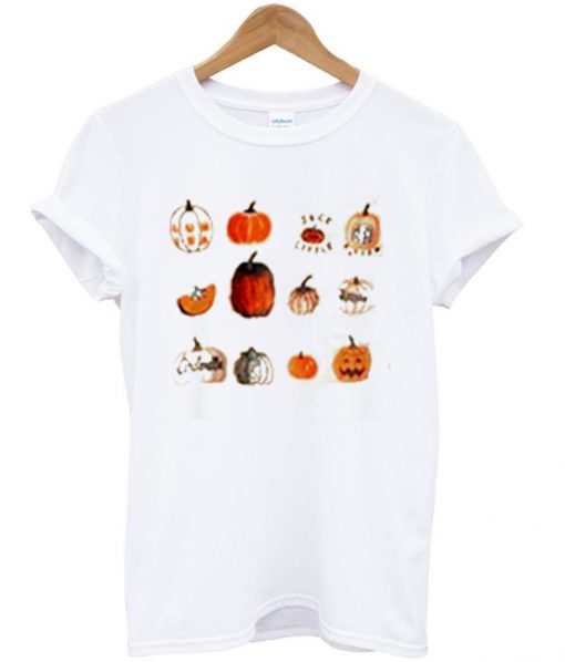 cute halloween cream t-shirt
