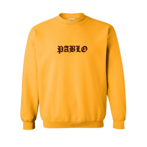 pablo sweatshirt
