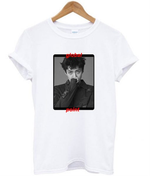 sehun graphic t-shirt