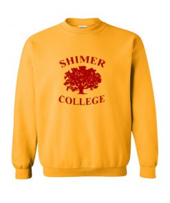shimer college sweatshirt
