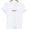 wolf t-shirt