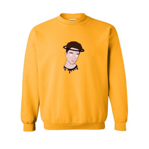 Jeromeasf Medialar X Man Yellow Sweatshirt