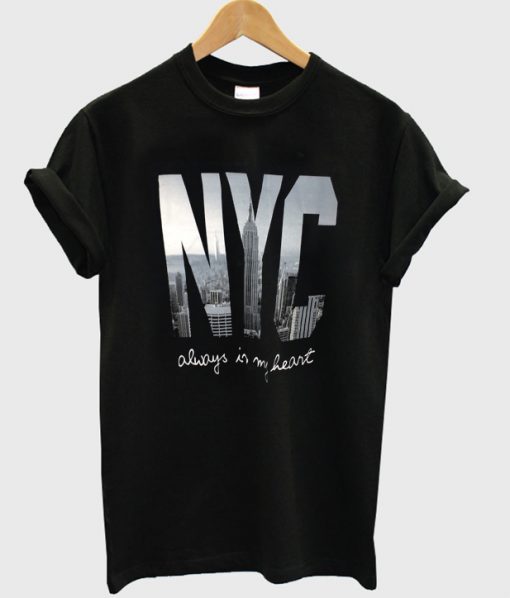NYC always in my heart t-shirt