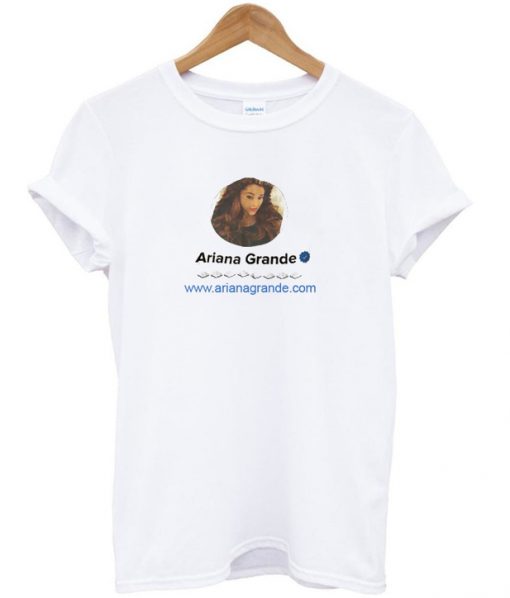 ariana grande twitter t-shirt