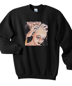 bald head sweatshirt