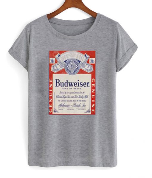 budweiser t-shirt