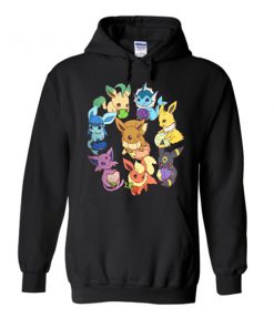 eeveelution eevee evolution hoodie