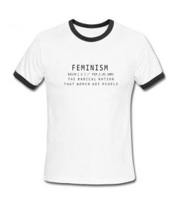 feminism definition ringer tshirt