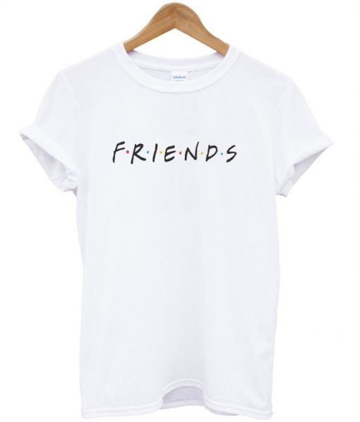 friends font t-shirt