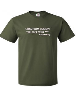 girls from boston will kick your tshirt