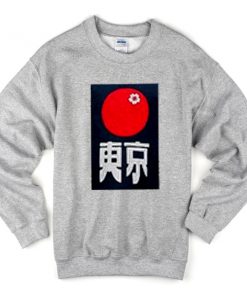 motif japanese sweatshirt