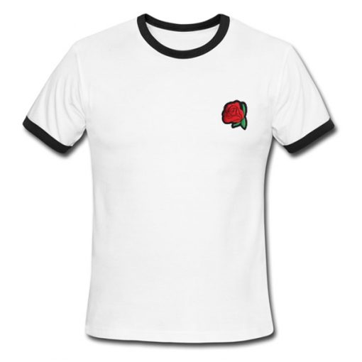 rose ringer tshirt