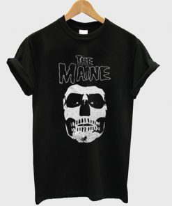 the maine head skull t-shirt
