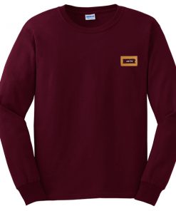 badge patched lantern sweatshirt