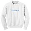 captain sweatshirt