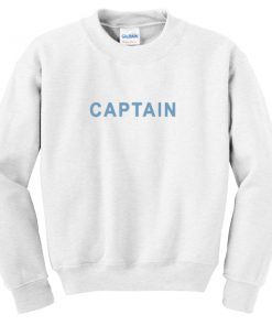 captain sweatshirt