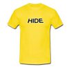 hide yellow tshirt