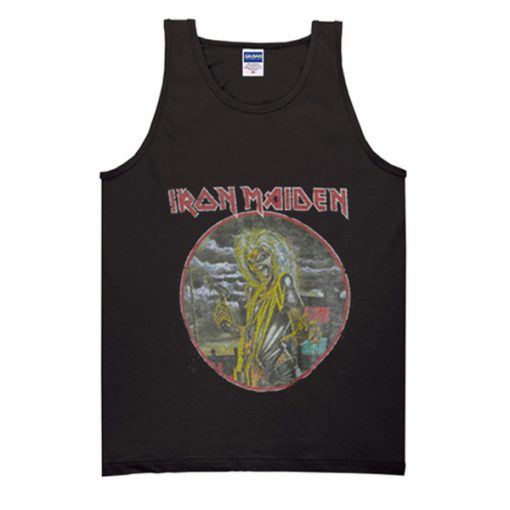 iron maiden tanktop