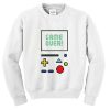 japanese game over sweatshirt