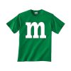 m green tshirt