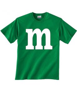 m green tshirt